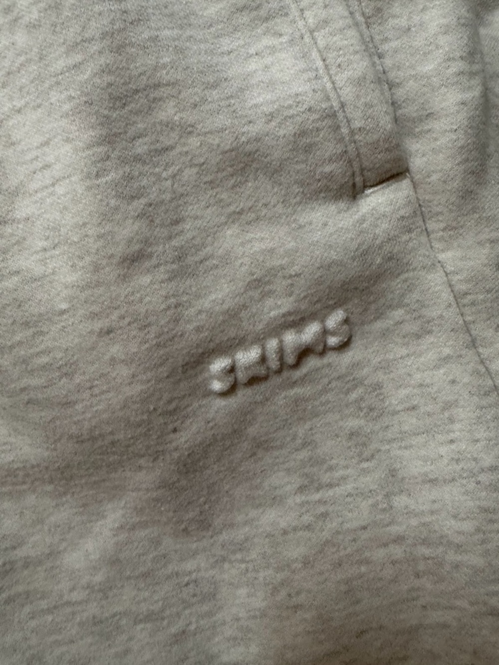 SKIMS oatmeal straight leg sweats- size XL - Picture 4 of 6